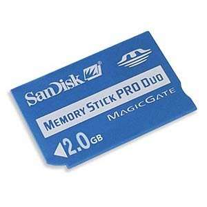  Sandisk Memory Stick Pro Duo, 2gb