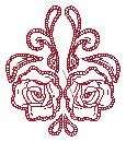 CUTWORK ROSES MACHINE EMBROIDERY DESIGNS ON CD 6X8  