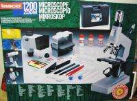 Tasco 1200X Microscope Ultimate Kit, brand new, AWESOME  