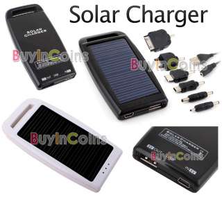 Solar USB AC Power Charger Cell Phone iPhone 3GS iPod  