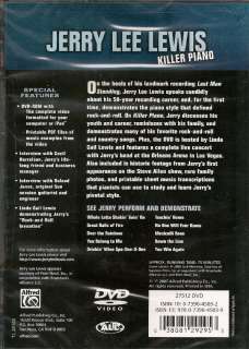 JERRY LEE LEWIS KILLER PIANO Play Learn Sheet Music DVD  