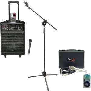   Microphone with Carry Case   PMKS3Tripod Microphone Stand W/ Extending