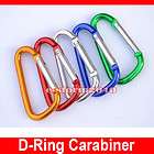 Mini Carabiner D Ring key chain /clip/snap/hook​/toy