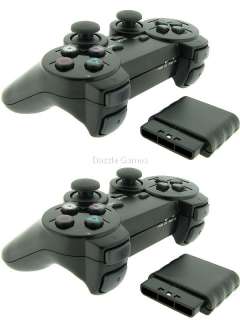 Wireless Dual Shock Game Controller Pad for Sony Playstation PS2 