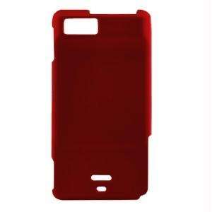  Rubberized SnapOn Cover for Motorola Droid X MB810   Red 