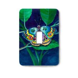  Butterfly Solo Decorative Steel Switchplate Cover