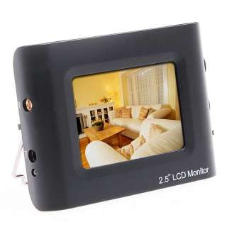 Portable TFT LCD Monitor Testing Camera Video CCTV Tester Black 