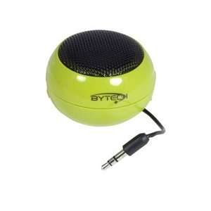    Bytech Mini Collapsible Multimedia Speaker Green Electronics