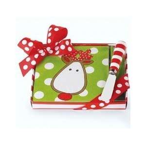    Mudpie Christmas set Napkins and Polka Dot Spreader