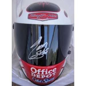   Simpson Helmet JSA   Autographed NASCAR Helmets