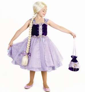 Rapunzel Princess Costume SET Dress + 44 WIG Tangled  