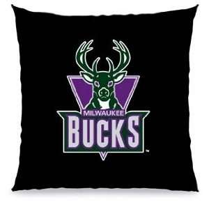  Milwaukee Bucks NBA 12 x 12 in Souvenir Pillow Sports 