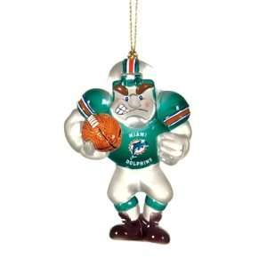  Miami Dolphins NFL Acrylic Football Player Ornament (3.5 