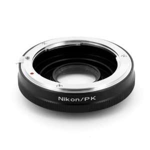  Zykkor Nikon Lens to Pentax PK Body Adapter Camera 