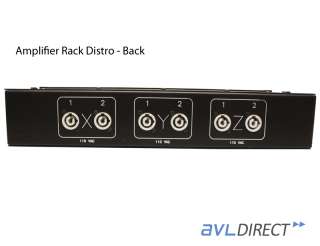 Powercon Amplifier Rack Distro