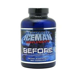  Ultimate Iceman Supplements Before   180 ea Health 