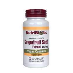NUTRIBIOTIC GRAPEFRUIT SEED EXTRACT CAPSULES 250mg 60ct 728177010065 