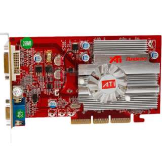   ATI Radeon 9550 256 MB DDR2 Memory AGP 3D Dvi S video, Vga Video Card