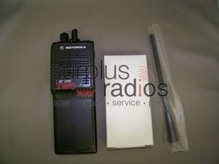 Motorola MT2000 UHF POLICE FIRE RADIO 48CH 4W NEW/ACCES  