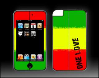 iPod Touch Skins fits 2nd 3rd Gen Rasta Reggae One Love  