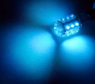 Pair 1157 20B LED Light Bulbs BLUE Bright Wide Angle  