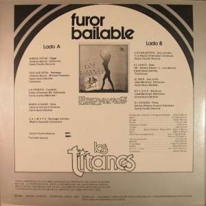 LOS TITANES Furor Bailable 1986 DISCO FUENTES 201586  