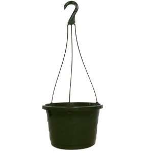  Hanging Basket Plastic Nursery Pots ~ Green ~ Pots ARE 9 Inch Round 