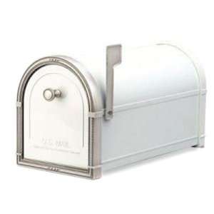  Coronado Architectural Mailbox with Powder Coated White 