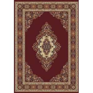 United Weavers Manhattan Cathedral Burgundy Rectangle 5.30 x 7.60 Area 