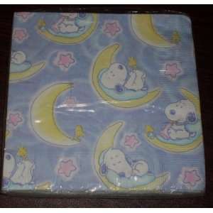    Hallmark Baby Snoopy Pkg 16 Large Napkins for Baby Shower Baby