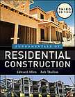 Fundamentals of Residential Construction by Rob Thallon and Edward 