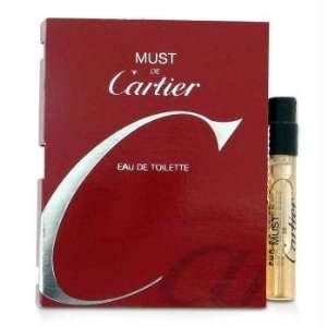  MUST DE CARTIER by Cartier Vial (sample) .04 oz Beauty
