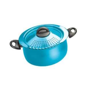 Bialetti Trends Collection 5 Quart Pasta Pot in Blue  