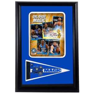 Orlando Magic 12x15 Finals pennant frame  Sports 