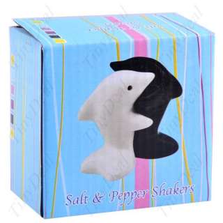 Ceramic Dolphin Style Salt &Pepper Shaker HHI 20401  