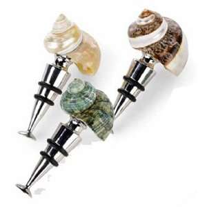  Natural Beach Shell Bottle Stopper