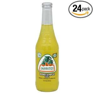 Jarritos Soda, Pineapple, Bottle, 12.50 Ounce (Pack of 24)