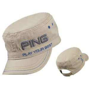Ping Mens Ranger CAP Black Pinstripe