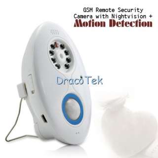 GSM Remote Security Camera with Nightvision + Motion Detection A8