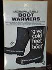 MICROWAVEABLE BOOT WARMERS RETAIL $20 KEEP TOASTY