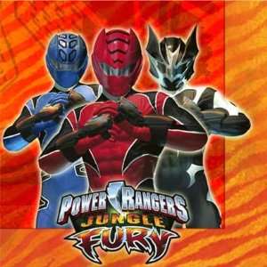 Power Rangers Jungle Fury Beverage Napkins, 16ct