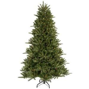 com 7.5 Pre Lit Vermont Fir Instant Shape Artificial Christmas Tree 