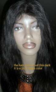 NATURAL ThiN Skin 20 Virgin Malaysian Remy Full Lace Wig  