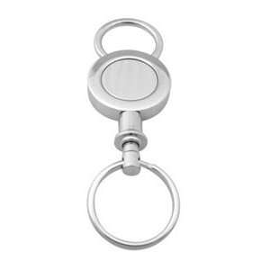  Silver Metal Valet Pull Apart Keychain Key Ring   Gift For 