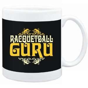  Mug Black  Racquetball GURU  Hobbies