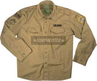 Camo Military Special Forces Vintage BDU Fatigue Shirts  