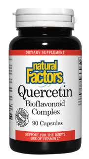 Quercetin Bioflavonoid Complex 90 Capsules Natural Factors  