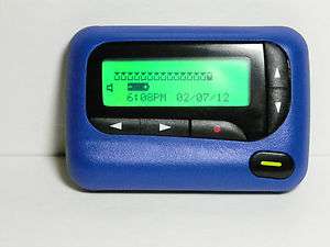   MOTOROLA ADVISOR GOLD BLUE SPORTS PAGER.MULTIPLE LINES.NO FEES  