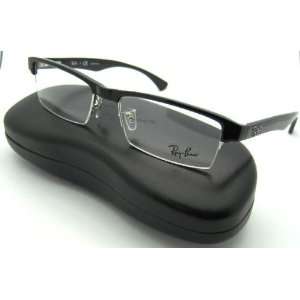  Ray Ban RX7012 2000 Shiny/Black Demo Lens 53mm Eyeglasses 