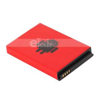   NEW 3500mAh Red Extended battery +Battery Cover for HTC EVO 4G Sprint